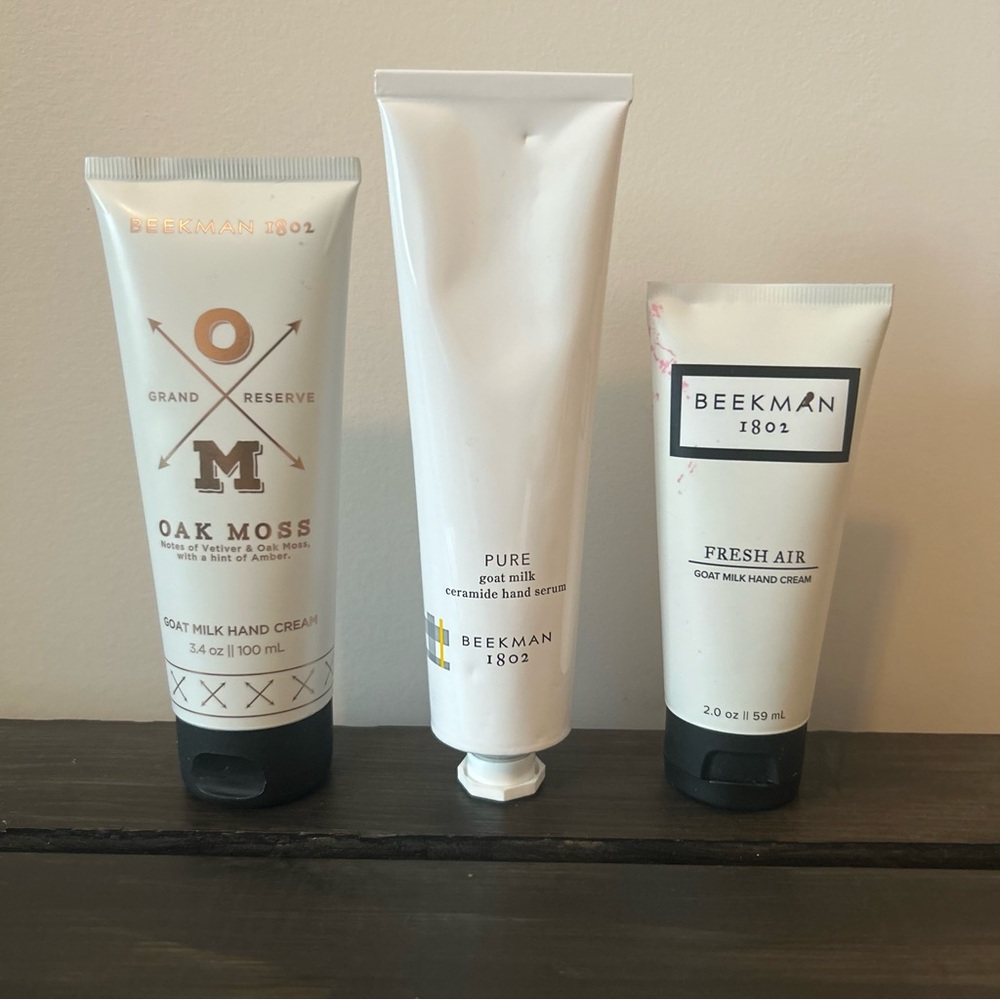 Beekman 1802 Hand Serum and Hand Cream Bundle of 3